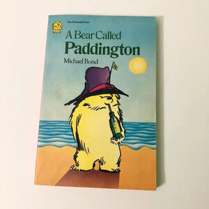 Vtg 1972  Bear Called Paddington The Air Armada Lion Book Paperback Michael Bond